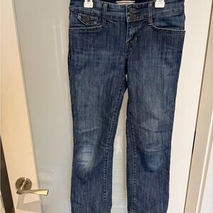 Gap Limited Edition Classic Straight-Leg Jeans in Dark Blue